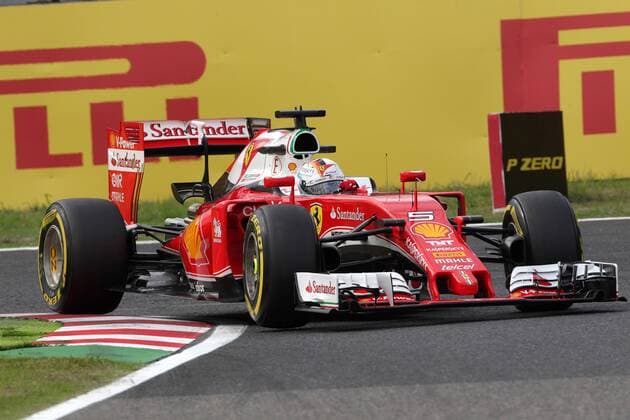 Japanese Grand Prix, Suzuka 6 - 9 October 2016 07.10.2016 - Free Practice 2, Sebastian Vettel (GER) Scuderia Ferrari SF16-H 