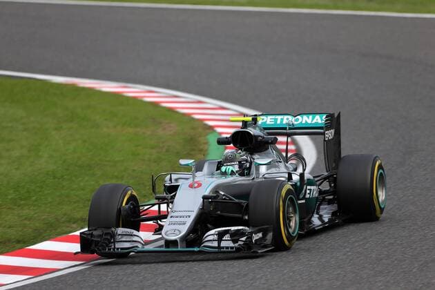 Bilder des Tages - SPORT Japanese Grand Prix, Suzuka 6 - 9 October 2016 07.10.2016 - Free Practice 2, Nico Rosberg (GER) Mercedes AMG F1 W07 Hybrid 