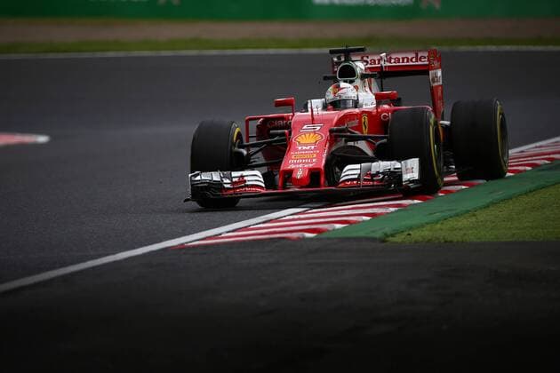 Japanese Grand Prix, Suzuka 6 - 9 October 2016 07.10.2016 - Free Practice 2, Sebastian Vettel (GER) Scuderia Ferrari SF16-H 