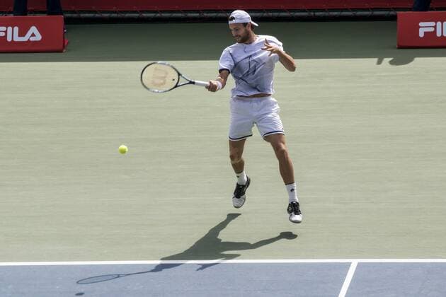 October 7, 2016 - Tokyo, Tokyo, Japan - Joao Sousa (POR) returns a shot against David Goffin (BEL) in their men s singles quarterfinal match during the japan Open tennis at the Ariake Coliseum, Tokyo. David Goffin defeated Joao Sousa with a 2-1 World News - October 7, 2016 - ZUMAc166