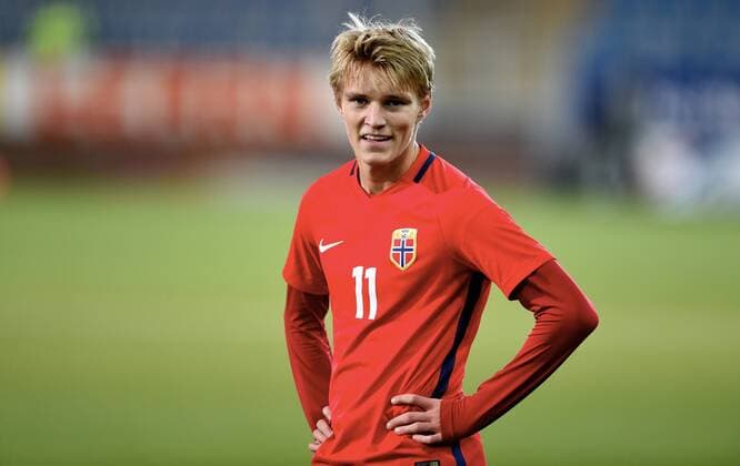 Fotball , 7. oktober 2016 , U21 U 21 , Norway - Switzerland Martin Ödegaard , Norge Martin Odegaard , Matin Oedegaard 