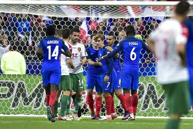 Fußball, WM Quali, Frankreich - Bulgarien Antoine Griezmann (France) FOOTBALL : France vs Bulgaria - Fußball WM Quali - 07 10 2016 JBAutissier Panoramic 