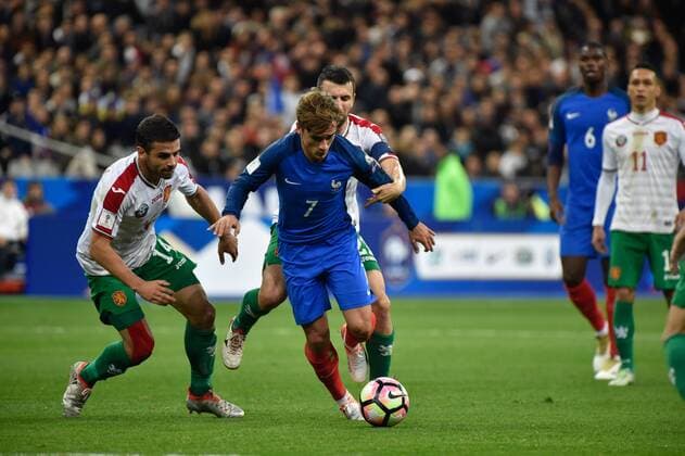 Fußball, WM Quali, Frankreich - Bulgarien Antoine Griezman (fr) FOOTBALL : France vs Bulgaria - Paris - 07 10 2016 ThierryBreton Panoramic 