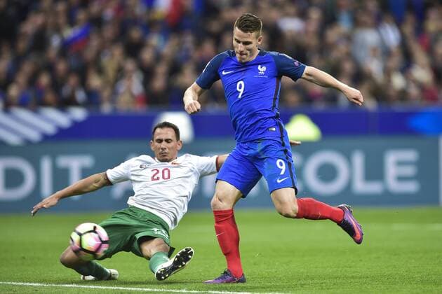 Fußball, WM Quali, Frankreich - Bulgarien Kevin Gameiro (France) FOOTBALL : France vs Bulgaria - Fußball WM Quali - 07 10 2016 JBAutissier Panoramic 