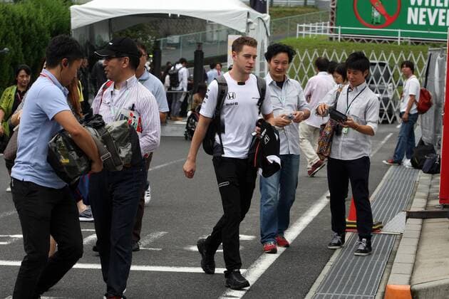 Japanese Grand Prix, Suzuka 6 - 9 October 2016 08.10.2016 - Stoffel Vandoorne (BEL) McLaren Test and Reserve Driver 