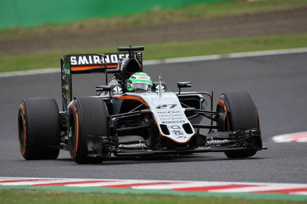 Japanese Grand Prix, Suzuka 6 - 9 October 2016 08.10.2016 - Free Practice 3, Nico Hulkenberg (GER) Sahara Force India F1 VJM09 