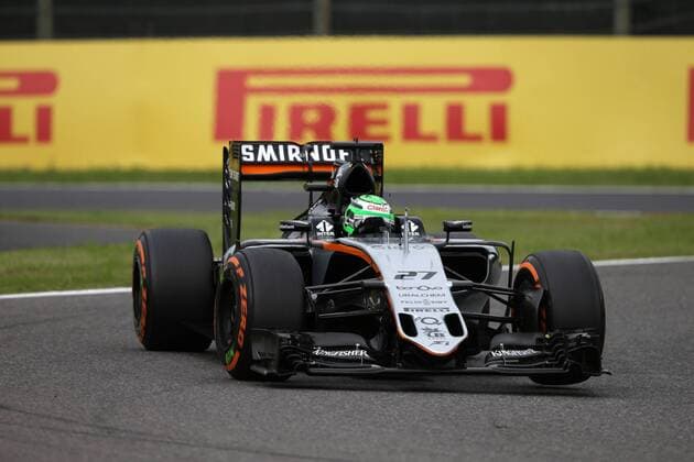 Japanese Grand Prix, Suzuka 6 - 9 October 2016 08.10.2016 - Free Practice 3, Nico Hulkenberg (GER) Sahara Force India F1 VJM09 