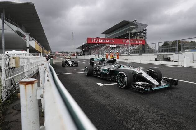 Motorsports: FIA Formula One World Championship WM Weltmeisterschaft 2016, Grand Prix of Japan, 6 Nico Rosberg (GER, Mercedes AMG Petronas Formula One Team), xHOCHxZWEIx