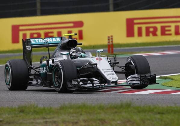 Motorsports: FIA Formula One World Championship WM Weltmeisterschaft 2016, Grand Prix of Japan, 6 Nico Rosberg (GER, Mercedes AMG Petronas Formula One Team), xHOCHxZWEIx
