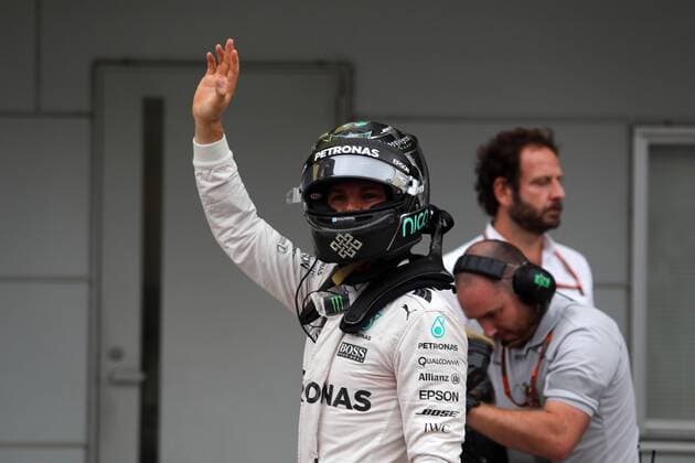 Japanese Grand Prix, Suzuka 6 - 9 October 2016 08.10.2016 - Qualifying, Nico Rosberg (GER) Mercedes AMG F1 W07 Hybrid pole position 