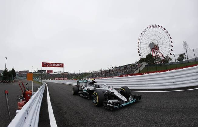 Motorsports: FIA Formula One World Championship WM Weltmeisterschaft 2016, Grand Prix of Japan, 6 Nico Rosberg (GER, Mercedes AMG Petronas Formula One Team), xHOCHxZWEIx