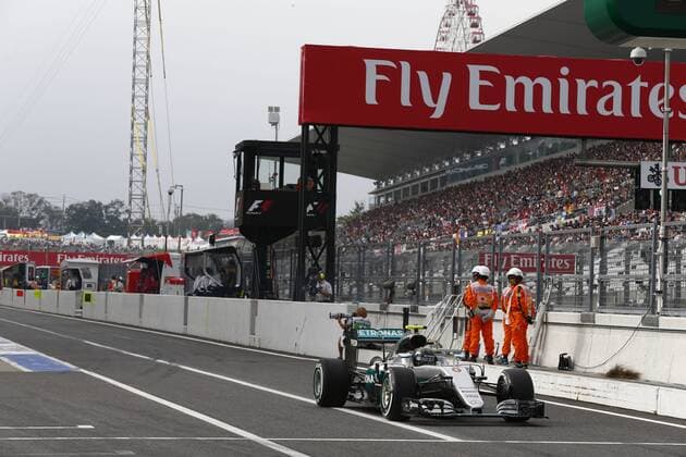 Motorsports: FIA Formula One World Championship WM Weltmeisterschaft 2016, Grand Prix of Japan, 6 Nico Rosberg (GER, Mercedes AMG Petronas Formula One Team), xHOCHxZWEIx