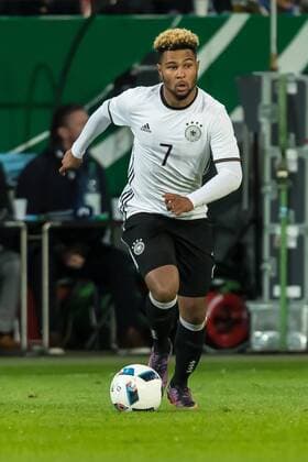 Ingolstadt, Deutschland, 07.10.2016, U21 U 21 EM-Qualifikation 2017, Deutschland - Russland, Serge Gnabry (GER) ( DeFodi507