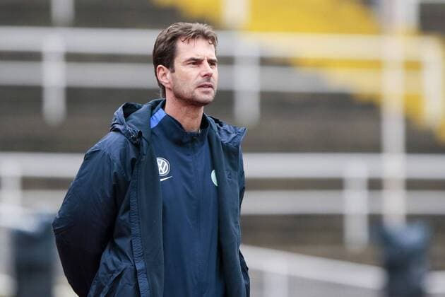 Ralf Kellermann (Trainer, coach, manager Wolfsburg) Porträt, Portrait, Fussball, DFB Pokal Frauen, 1. FFC Fortuna Dresden - VfL Wolfsburg, xtgx