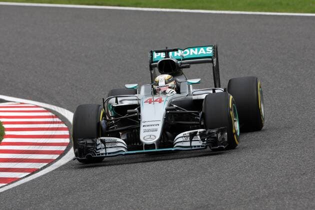 Japanese Grand Prix, Suzuka 6 - 9 October 2016 09.10.2016 - Race, Lewis Hamilton (GBR) Mercedes AMG F1 W07 Hybrid 