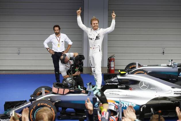 Motorsports: FIA Formula One World Championship WM Weltmeisterschaft 2016, Grand Prix of Japan, 6 Nico Rosberg (GER, Mercedes AMG Petronas Formula One Team), xHOCHxZWEIx