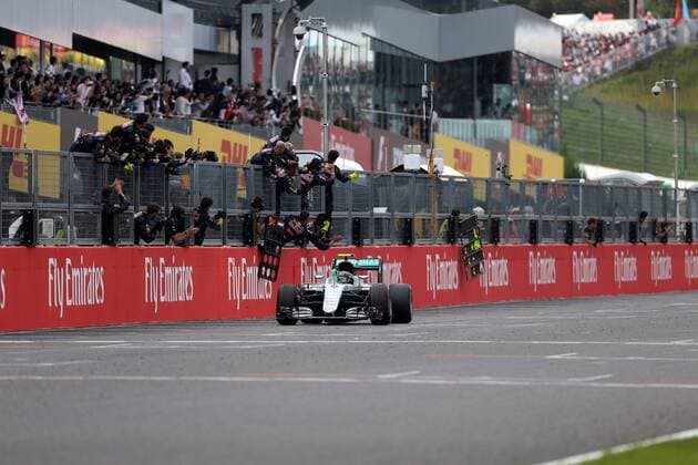 Japanese Grand Prix, Suzuka 6 - 9 October 2016 09.10.2016 - Race, Nico Rosberg (GER) Mercedes AMG F1 W07 Hybrid race winner 