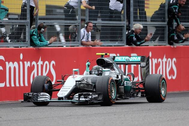 Japanese Grand Prix, Suzuka 6 - 9 October 2016 09.10.2016 - Race, Nico Rosberg (GER) Mercedes AMG F1 W07 Hybrid race winner 