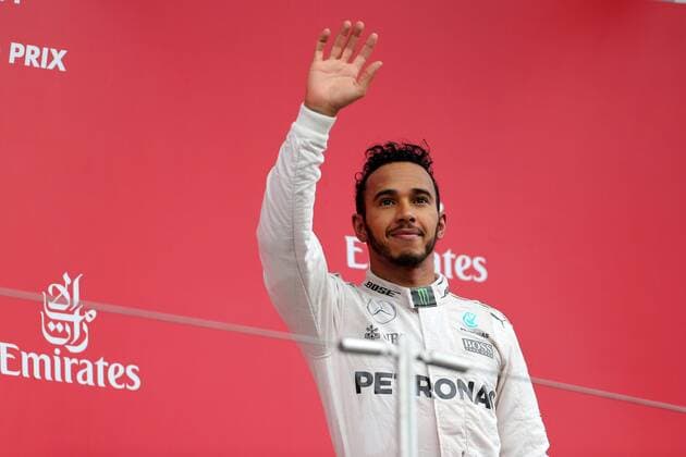 Japanese Grand Prix, Suzuka 6 - 9 October 2016 09.10.2016 - Race, 3rd position Lewis Hamilton (GBR) Mercedes AMG F1 W07 Hybrid 
