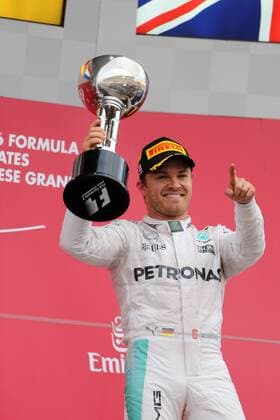 Japanese Grand Prix, Suzuka 6 - 9 October 2016 09.10.2016 - Race, Nico Rosberg (GER) Mercedes AMG F1 W07 Hybrid race winner 