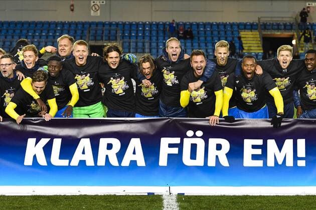 Bilder des Tages - SPORT Trelleborg, Schweden - Fussball, U21, EM Quali, Nationalteam Länderspiel, Schweden vs. Kroatien.  Copyright: PETTERxARVIDSON BB161010PA080