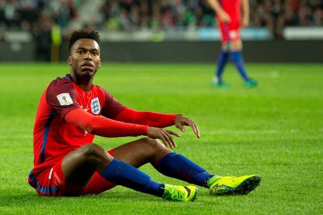 SOCCER - FIFA World Cup WM Weltmeisterschaft Fussball 2018 quali, SLO vs ENG LJUBLJANA,SLOVENIA,11.OCT.16 - SOCCER - FIFA World Cup 2018, european qualifiers, international match Länderspiel Slovenia vs England. Image shows Daniel Sturridge (ENG). GEPAxpictures xMaticxKlansek