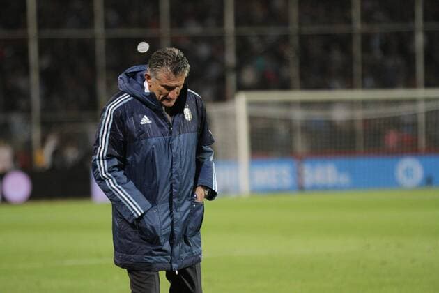 September 1, 2016 - Mendoza, ARG - WM Quali Rusia 2018. Argentina vs Uruguay. - Nationaltrainer Edgardo Bauza - - ZUMAla1_