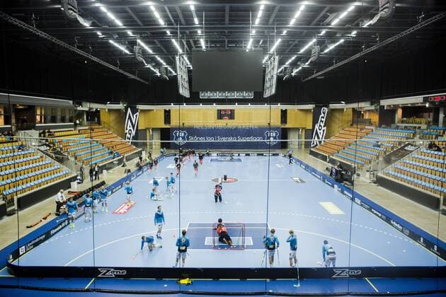 161012 Interiör Helsingborgs Arena inför innebandymatchen i SSL mellan FC Helsingborg och Warberg den 12 oktober 2016 i Helsingborg.  Copyright: MathildaxAhlberg BB161012MA007