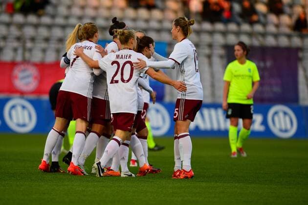 Torjubel FC Bayern, FC Bayern Frauen vs Hibernian FLC, UEFA WomenÕs Champions League, 12.10.16