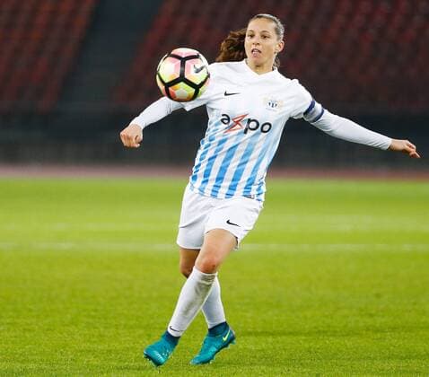 12.10.2016 Letzigrund Stadion Zürich , SCHWEIZ , Saison 2016 2017 Frauen UEFA Champions League FC Zürich Frauen - SK Sturm Graz Fabienne Humm (FCZ Frauen) 