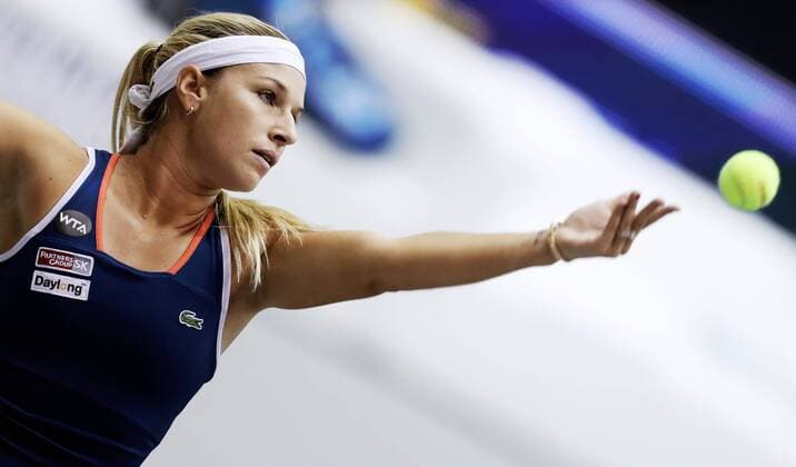 TENNIS - WTA Tennis Damen Generali Ladies Linz LINZ,AUSTRIA,13.OCT.16 - TENNIS - WTA Tour, Generali Ladies Linz. Image shows Dominika Cibulkova (SVK). GEPAxpictures xMatthiasxHauer