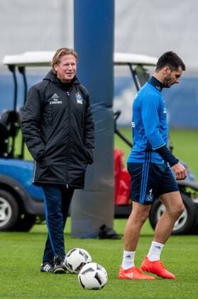Deutschland, Hamburg , Volksparkstadion, Fussball, 1. Bundesliga, Saison 2016 2017 , Training des Hamburger Sportvereins(HSV), Trainer Markus Gisdol, Emir Spahic(HSV)