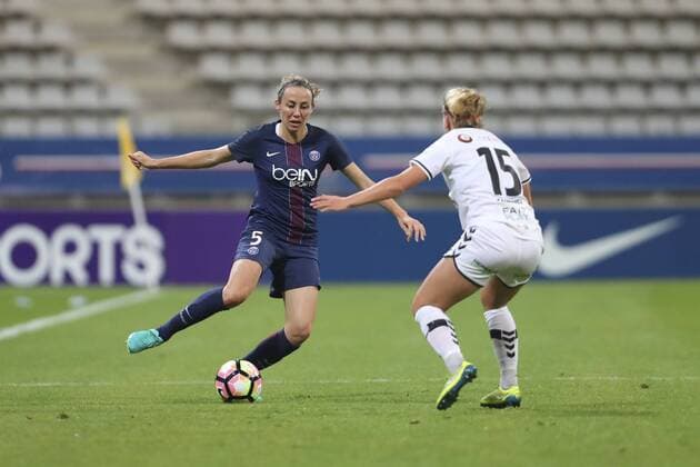 Fußball, Damen, CL, Paris St. Germain - Lilleström SK Sabrina Delannoy (PSG) FOOTBALL : Paris St.Germain vs LSK Lilleström - Ligue des Champions Feminine - 13 10 2016 GwendolineLeGoff Panoramic 