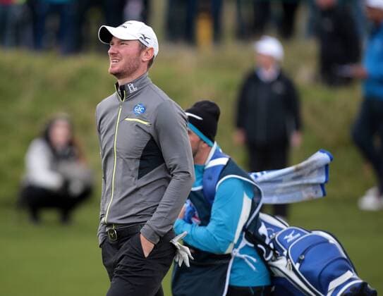 October 13, 2016 - Watford, England, United Kingdom - Chris Woods (ENG) during The British Masters 2016 supported by SkySports Round One at The Grove Golf Course on October 13, 2016 in Watford, England. British Masters - Day One  - ZUMAn230