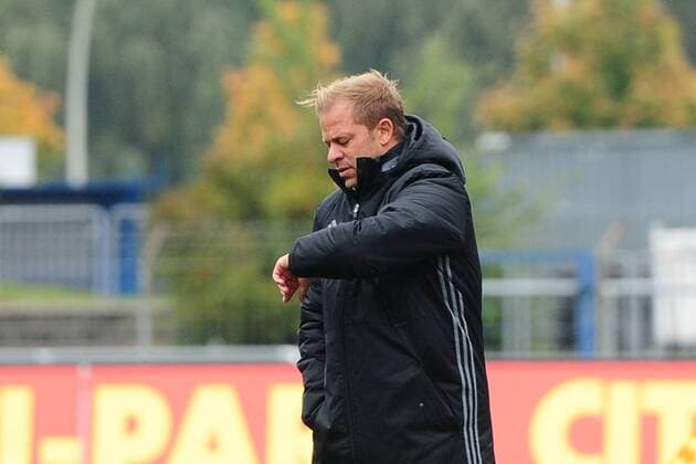 Kiel, 15. Oktober 2016 Fußball, Saison 2016 2017, 3. Liga,11. Spieltag, Holstein Kiel - SV Werder Bremen II: Markus Anfang (Trainer Holstein Kiel)