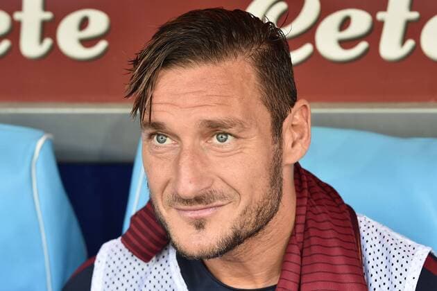 Fußball, SSC Neapel - AS Rom Napoli 15 10 2016 - Serie A SSC Napoli vs. AS Roma: Francesco Totti 