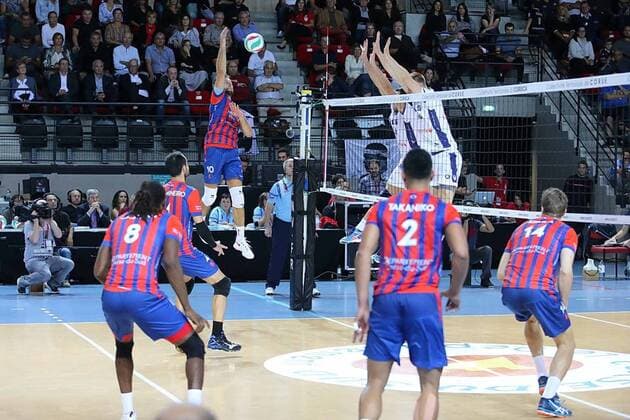Volleyball, Supercup in Paris, MIJAILOVIC Nikola (GFCA) VOLLEYBALL FRA : Paris vs Ajaccio - Supercoupe - Masculin - 15 10 2016 GerardPierlovisi 