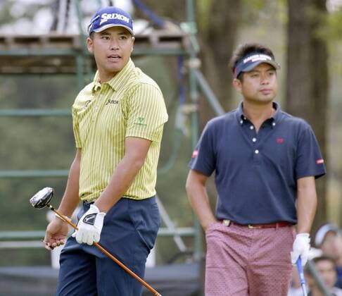 Matsuyama wins Japan Open Golf Championship for 1st time Japan s Hideki Matsuyama (L) watches his tee shot with Yuta Ikeda alongside him on the 15th hole during the final round of the Japan Open Golf Championship at Sayama Golf Club in Iruma, Saitama Prefecture, north of Tokyo, on Oct. 16, 2016. U.S. PGA Golf Herren Tour regular Matsuyama won the prestigious title for the first time with a 5-under 275. 
