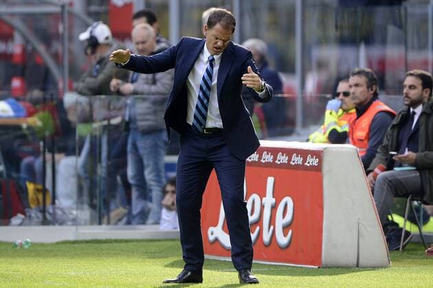 Frank De Boer allenatore Inter coach Serie A Italien, Fußball 2016 2017 Inter Mailand - US Cagliari giuseppexceleste
