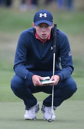 October 16, 2016 - London, London, United Kingdom - Matthew Fitzpatrick (ENG) during The British Masters 2016 supported by SkySports Round One at The Grove Golf Course on October 14, 2016 in Watford, England. Golf - British Masters Round One  - ZUMAn230