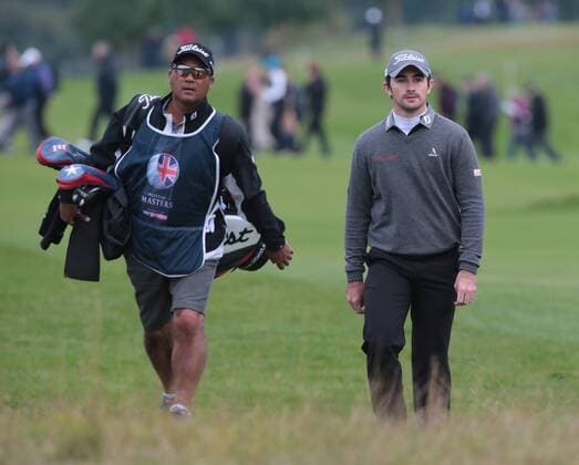 October 16, 2016 - London, London, United Kingdom - Gary Stal (FRA).during The British Masters 2016 supported by SkySports Round One at The Grove Golf Course on October 14, 2016 in Watford, England. Golf - British Masters Round One  - ZUMAn230