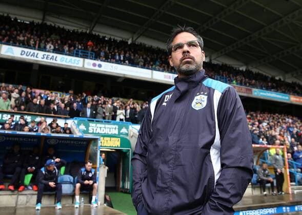 David Wagner manager of Huddersfield Town during the Championship match at the John Smith s Stadium, Huddersfield. Picture date: October 16th, 2016. Pic Simon Bellis Sportimage EDITORIAL USE ONLY. No use with unauthorised audio, video, data, fixture lists, club league logos or live services. Online in-match use limited to 120 images, no video emulation. No use in betting, games or single club league player publications.