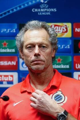 Fußball, CL, FC Brügge Pressekonferenz Club s head coach Michel Preud homme pictured during a press conference PK Pressekonferenz of Belgian first division soccer team Club Brugge KV in Brugge, Monday 17 October 2016. Brugge is preparing for the third game in the UEFA Champions League competition against Portugese club Porto tomorrow. BRUNOxFAHY  x04959039x