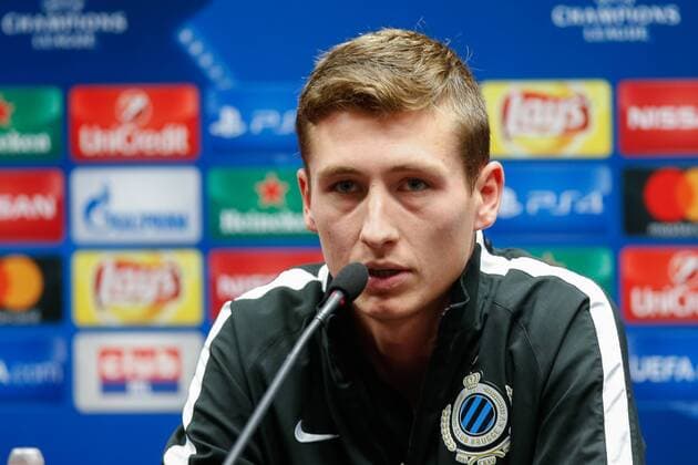 Fußball, CL, FC Brügge Pressekonferenz Club s Hans Vanaken pictured during a press conference PK Pressekonferenz of Belgian first division soccer team Club Brugge KV in Brugge, Monday 17 October 2016. Brugge is preparing for the third game in the UEFA Champions League competition against Portugese club Porto tomorrow. BRUNOxFAHY  x04959041x