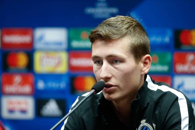 Fußball, CL, FC Brügge Pressekonferenz Club s Hans Vanaken pictured during a press conference PK Pressekonferenz of Belgian first division soccer team Club Brugge KV in Brugge, Monday 17 October 2016. Brugge is preparing for the third game in the UEFA Champions League competition against Portugese club Porto tomorrow. BRUNOxFAHY  x04959042x