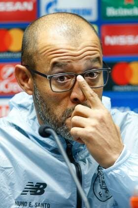 Porto s head coach Nuno Espirito Santo pictured during a press conference PK Pressekonferenz of Portugese first division soccer team FC Porto in Brugge, Monday 17 October 2016. Club Brugge and FC Porto are preparing for the third game in the UEFA Champions League competition tomorrow. BRUNOxFAHY  x04959281x