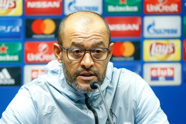 Porto s head coach Nuno Espirito Santo pictured during a press conference PK Pressekonferenz of Portugese first division soccer team FC Porto in Brugge, Monday 17 October 2016. Club Brugge and FC Porto are preparing for the third game in the UEFA Champions League competition tomorrow. BRUNOxFAHY  x04959272x