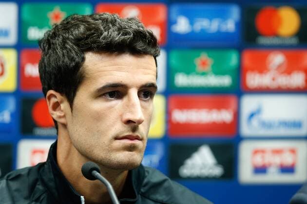 Porto s defender Ivan Marcano pictured during a press conference PK Pressekonferenz of Portugese first division soccer team FC Porto in Brugge, Monday 17 October 2016. Club Brugge and FC Porto are preparing for the third game in the UEFA Champions League competition tomorrow. BRUNOxFAHY  x04959277x