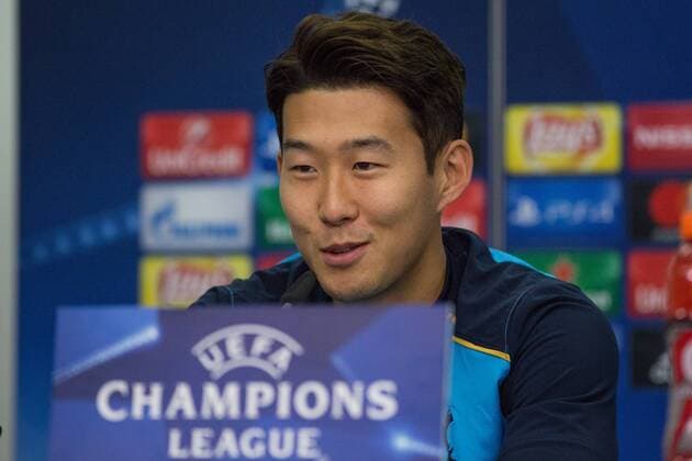 Heung-Min Son ( 7, Tottenham Hotspur), Pressekonferenz Tottenham Hotspur, Fussball, UEFA Champions League, 17.10.2016, Leverkusen Copyright: xDeutzmannx xEibner-Pressefotox EP_cdn