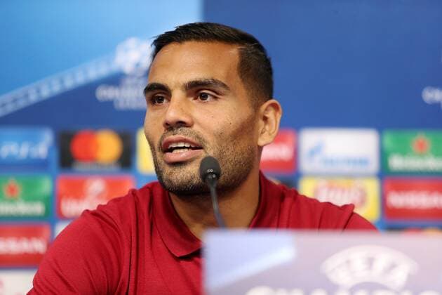 Fußball, CL, FC Sevilla Pressekonferenz FC Sevilla press - Zagreb, Croatia 17.10.2016., Zagreb - FC Sevilla press conference PK Pressekonferenz before Champions league match against GNK Dinamo. Mercado Gabriel.  DaliborxUrukalovic PIXSELL
